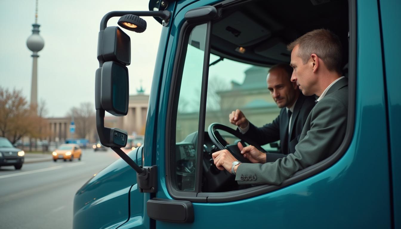 Wie wird man LKW Fahrer in Berlin