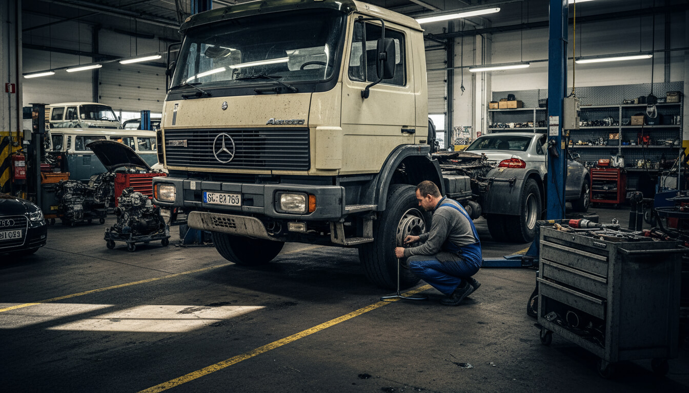 LKW Reifendruck