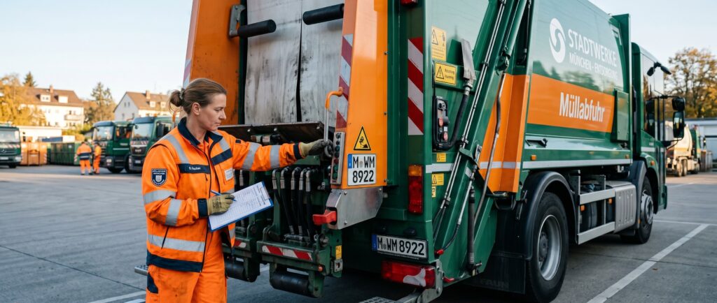 Was Einen Guten Kraftfahrer im Entsorgungsbereich Auszeichnet